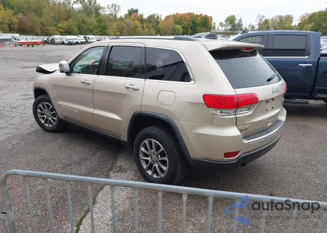 2014 Jeep Grand Cherokee Limited z USA, uszkodzony, nr VIN 1C4RJFBGXEC565489